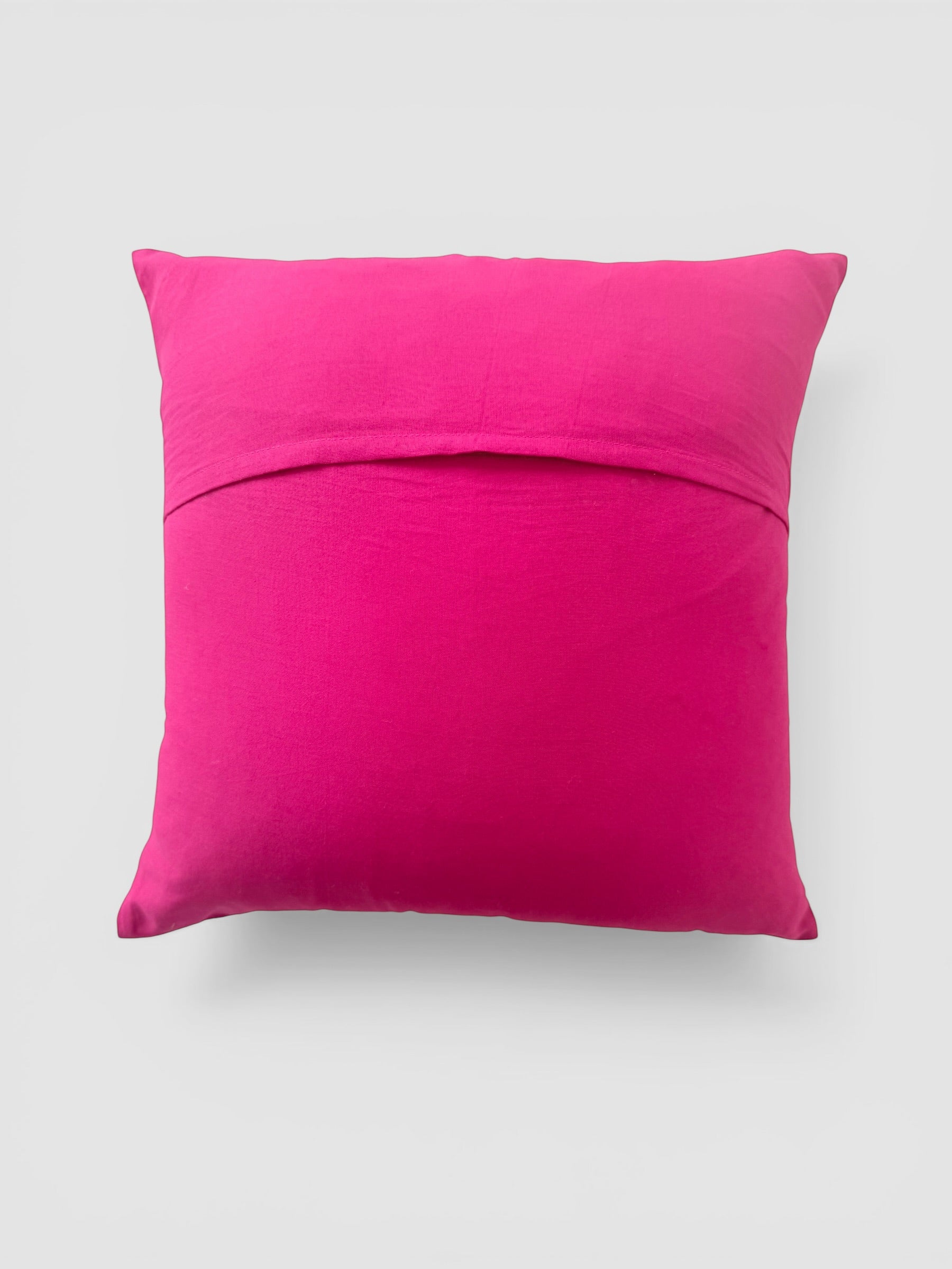 Fuschia Gotapatti Buta Cushion Cover