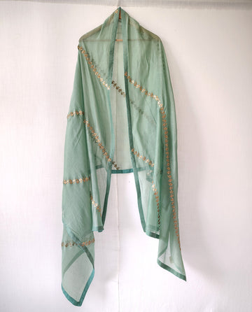 Blush Gota-Patti Handwork Chanderi Dupatta