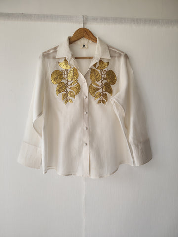 Retro Gota Shirt Golden