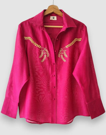 The BAROQUE Shirt - Pink